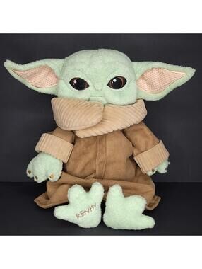 Scentsy Grogu Baby Yoda Buddy 15" Plush w Air of Adventure Scent Pak Strong